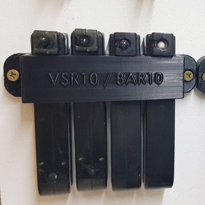 Soporte de pared o Armario para cargadores de VSR