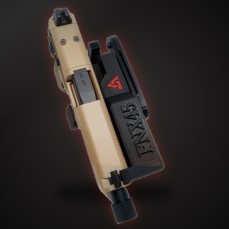 Funda de extracción rápida FNX-45, detalle de la pieza