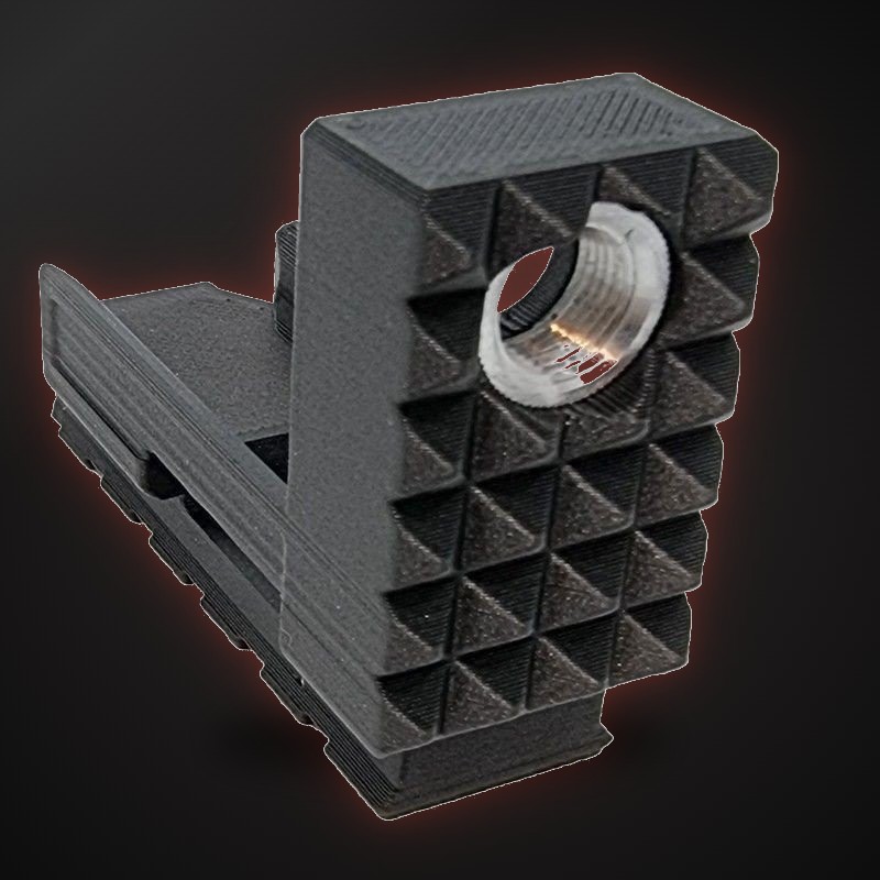 Ris trazador para Glock, detalle de la rosca de 11mm